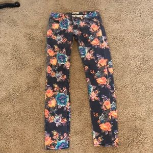 Floral Jeans Roxy Size 3/26